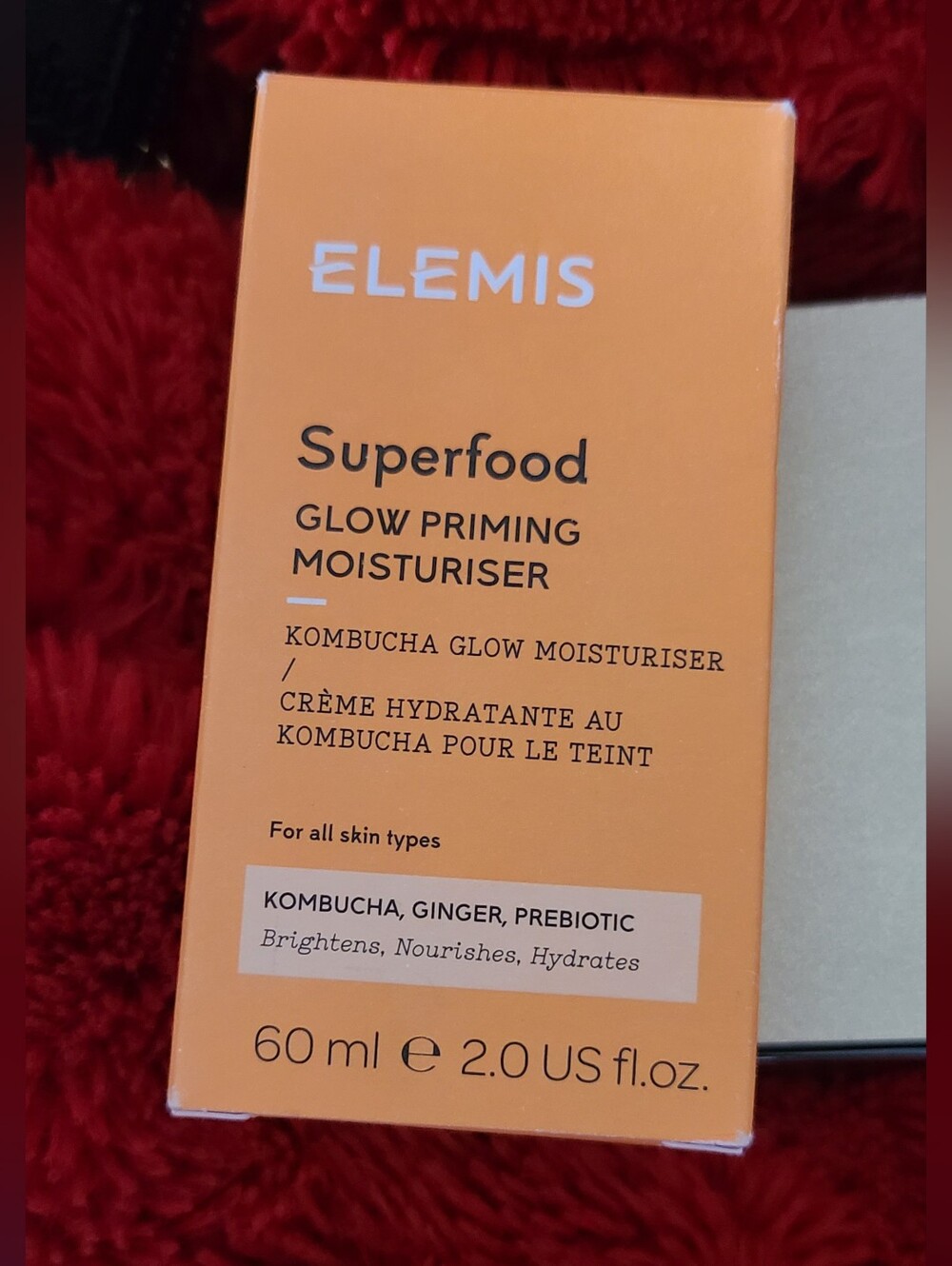 Elemis Superfood Priming Daily Moisturizer W/Kombucha,Ginger & Microminerals.
